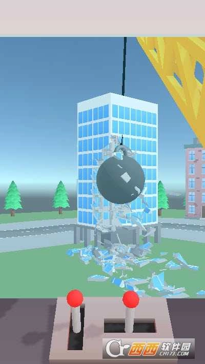大楼破碎球(WreckingBall)无广告版图1