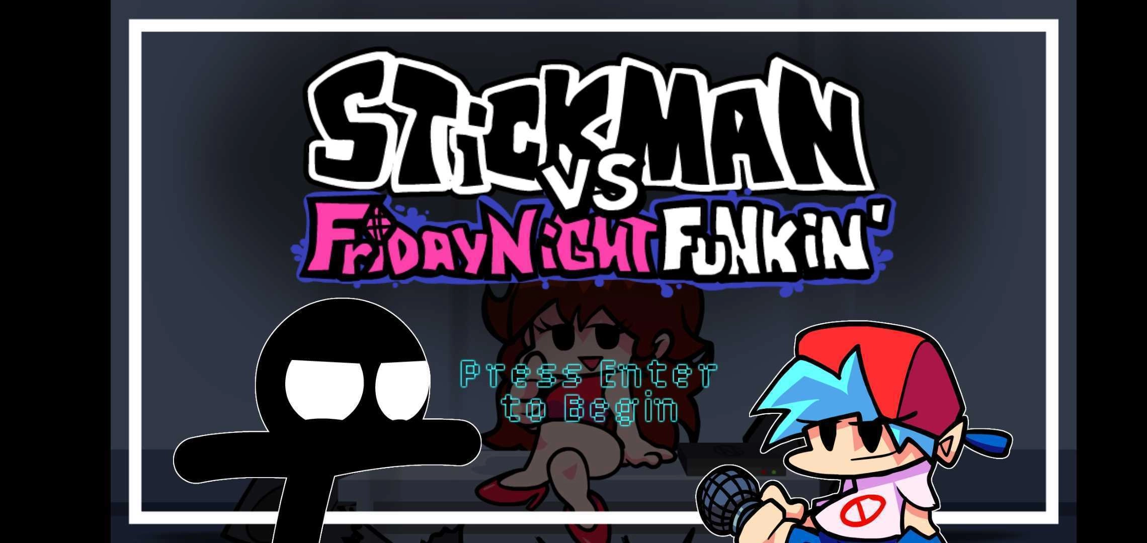 黑色星期五之夜黑色火柴人(StickmanVsFridayNightFunkin)手游版图2