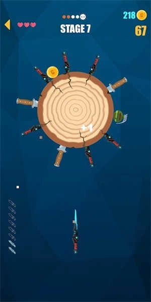 飞刀切割游戏正版图2