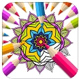 曼陀罗填色彩绘免费版