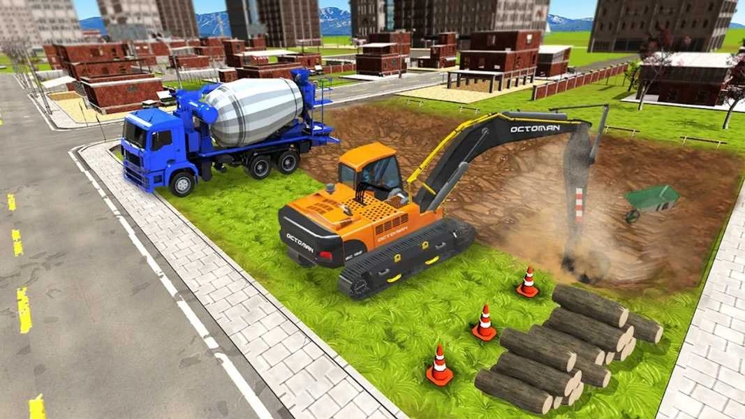 挖掘机解压模拟器游戏无广告版图1
