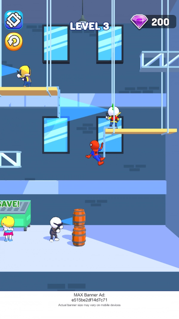 疯狂蜘蛛网游戏绿色版图3