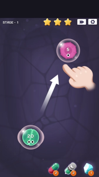 细胞扩张战争手游无广告版