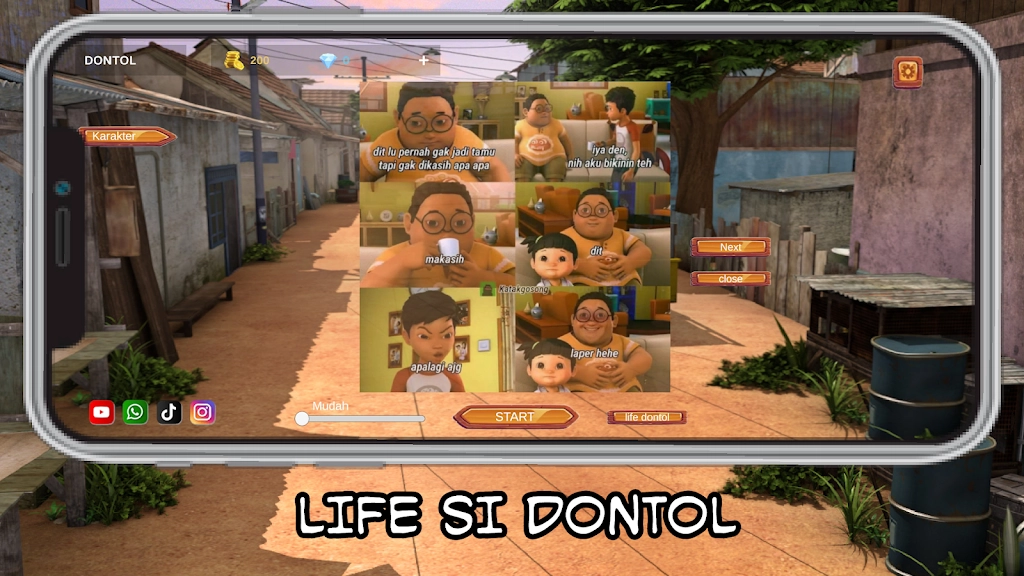 丹尼斯被居民殴打游戏纯净版图1