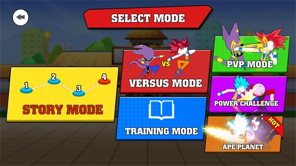 火柴人龙珠对决无广告版图2