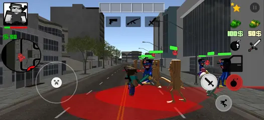 木棍人大战工匠免费原版图4