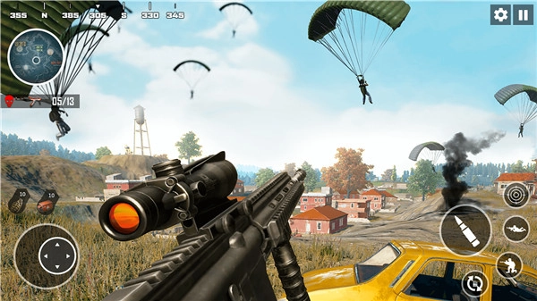 跳伞刺激吃鸡游戏纯净版图2