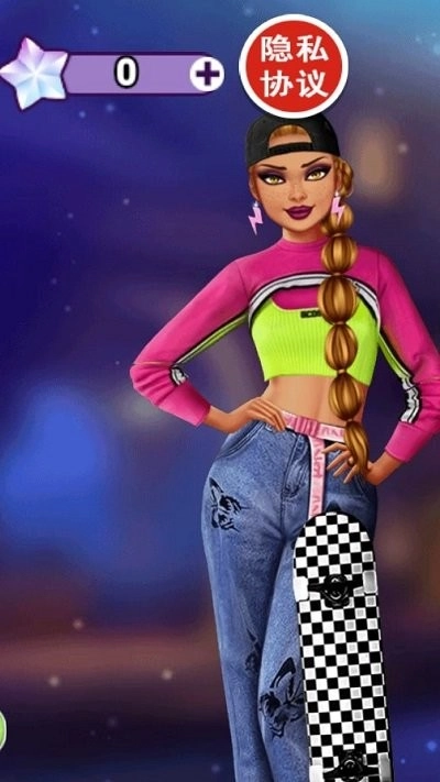 时尚女郎换装派对游戏绿色版