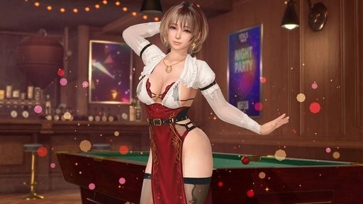 《维纳斯璀璨假期：死或生极限沙滩》梅格生日限定服装上线窈窕曲线搭配惹火翘臀吸睛十足！