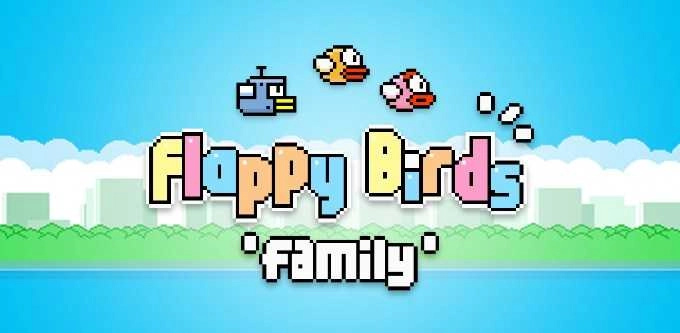 像素鸟总动员FlyBirdsFamily游戏完整版