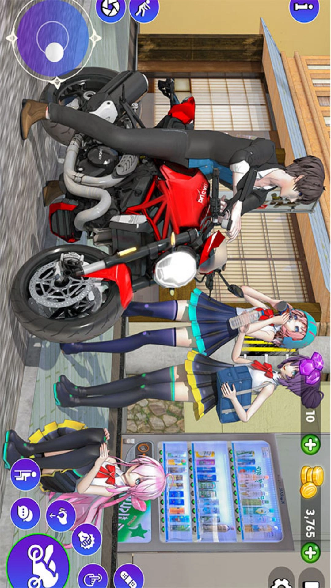 樱花学园模拟正版图2