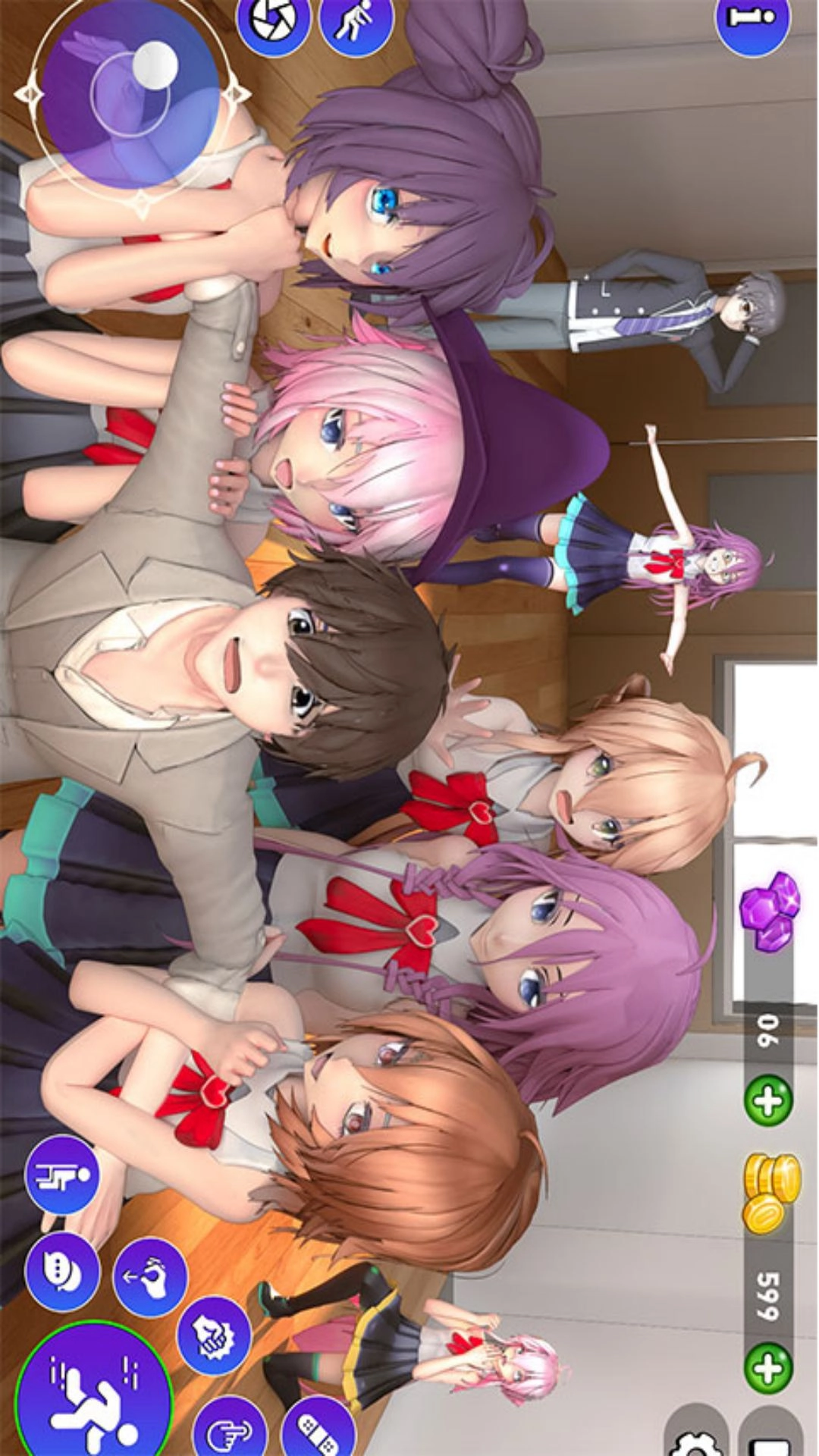 樱花学园模拟正版图1