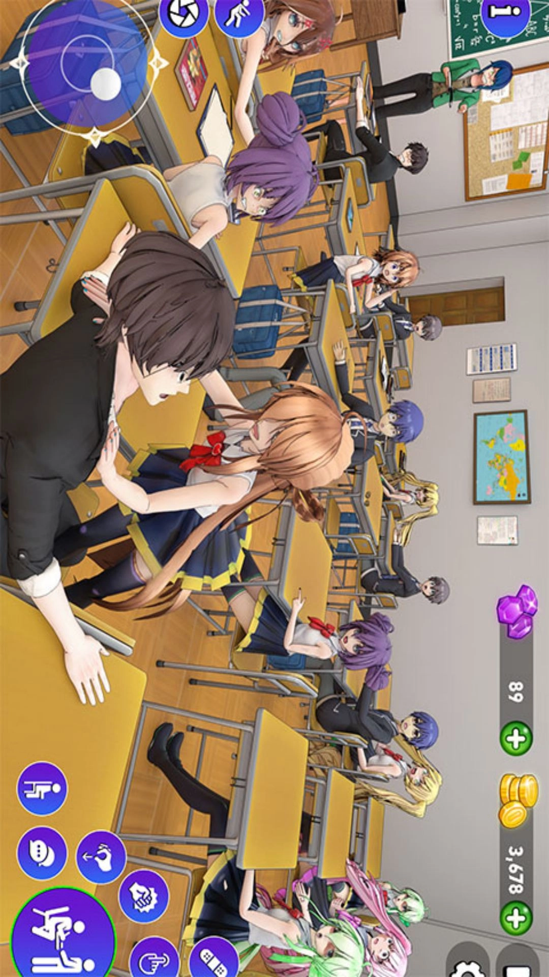 樱花学园模拟正版图4