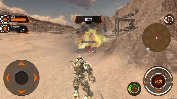 坦克变形机甲游戏完整版图3