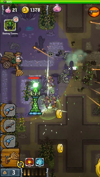 僵尸荒地游戏无广告版图2