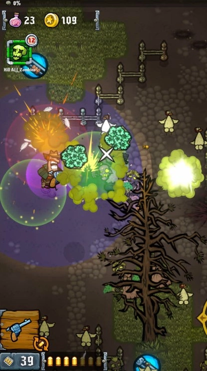 僵尸荒地游戏无广告版图3