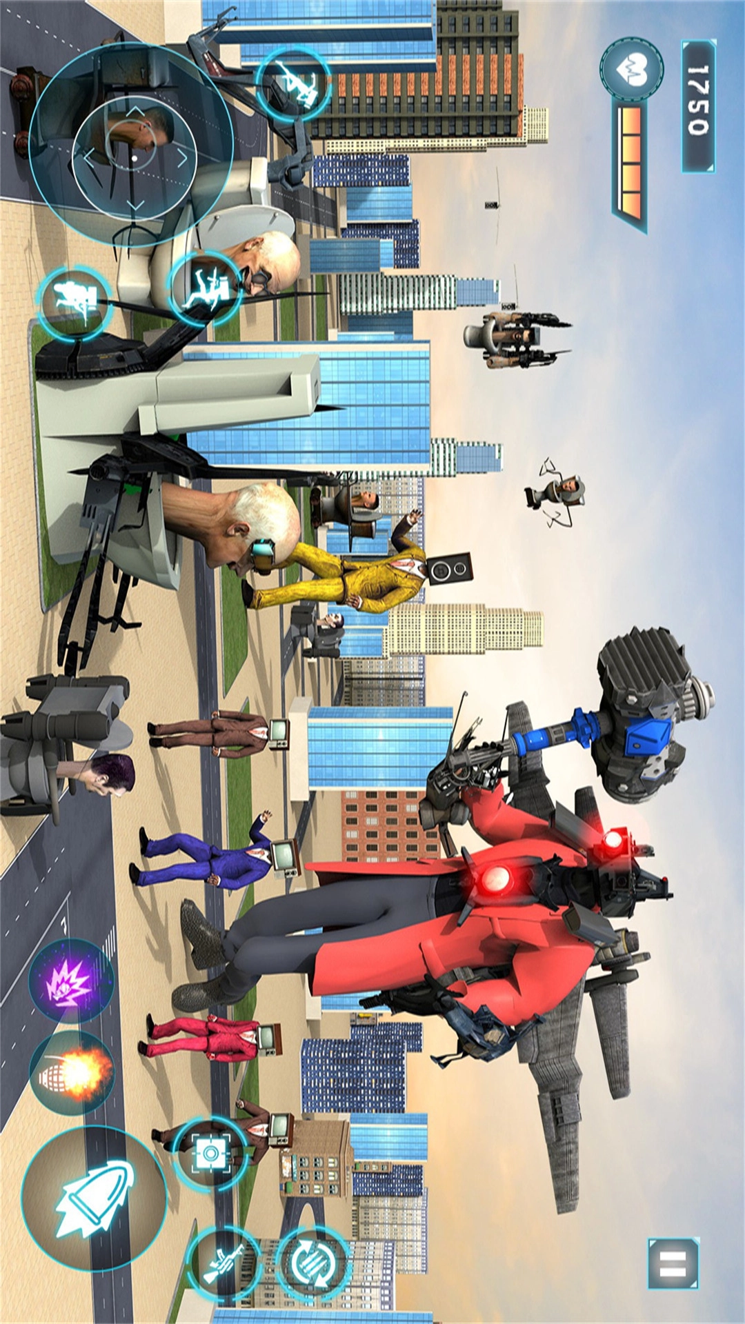 马桶人监控人大决战游戏纯净版图1