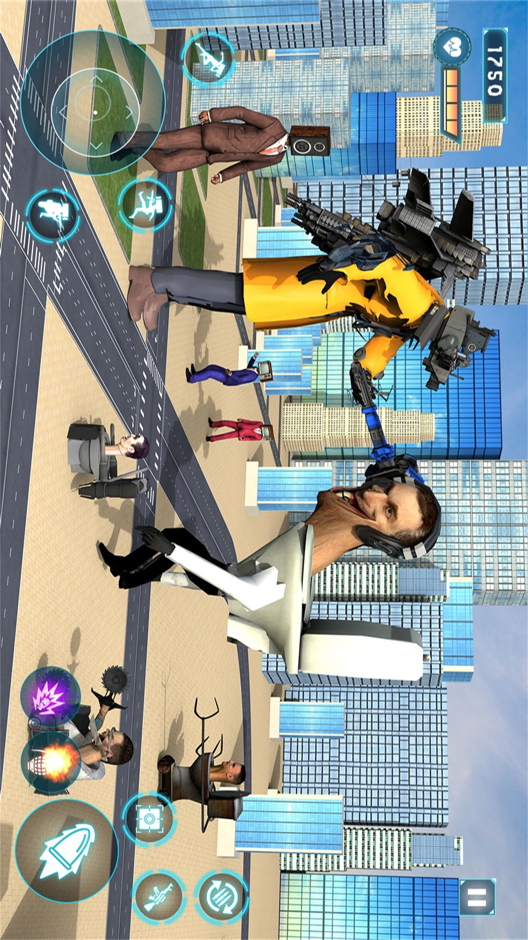 马桶人监控人大决战游戏纯净版图5