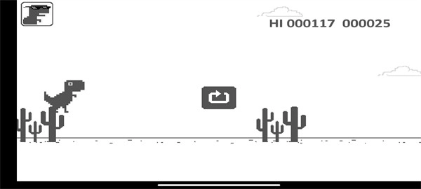 谷歌小恐龙游戏纯净版图1