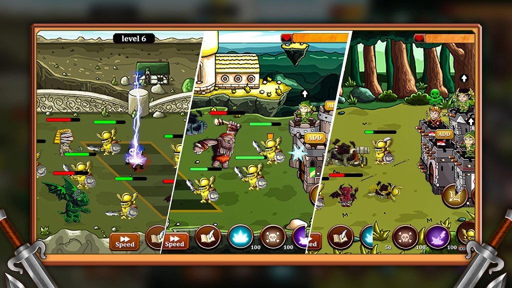 城堡要塞塔防游戏绿色版图3