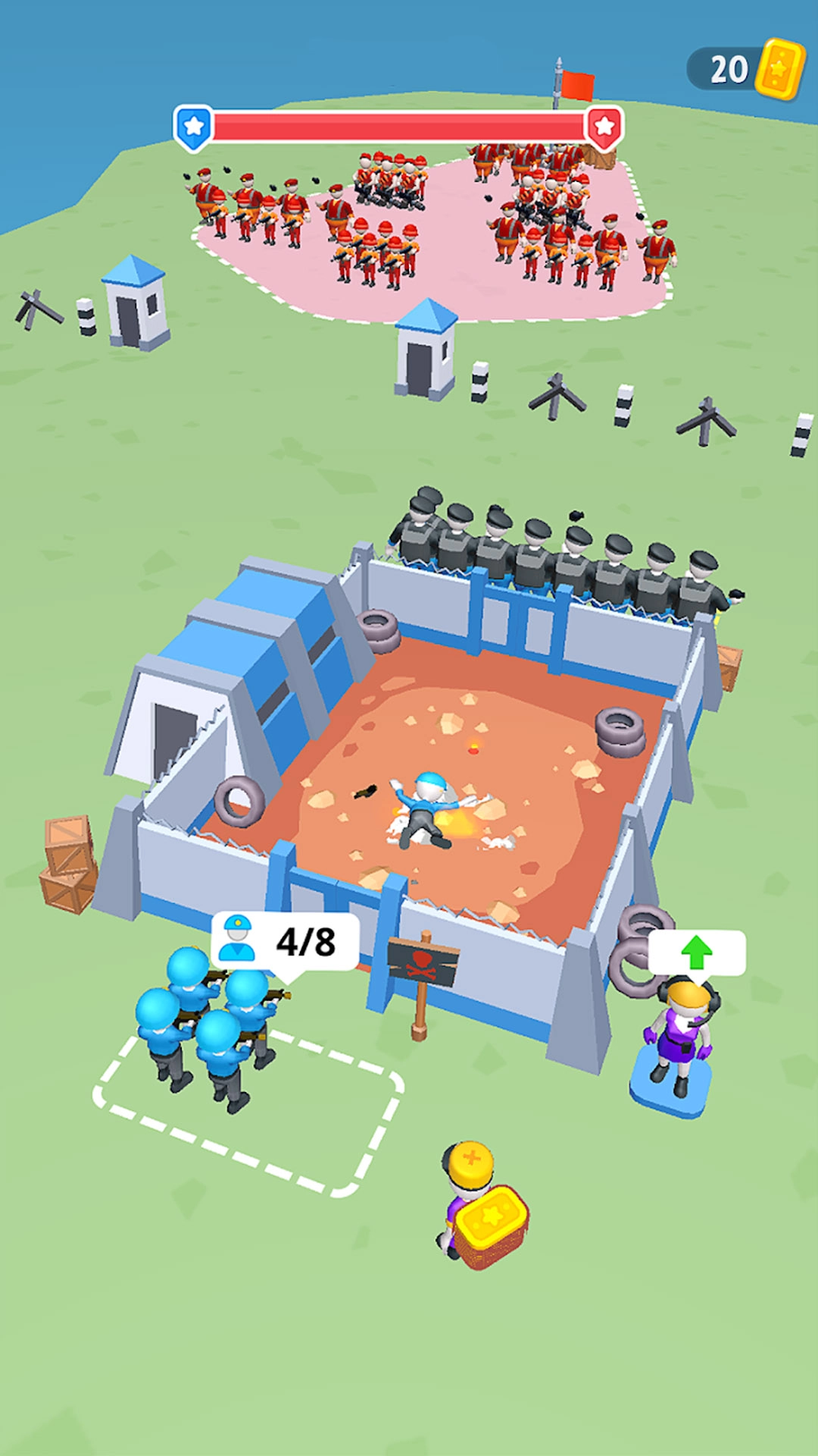 王牌军队对决直装版图2