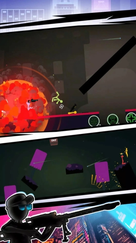 火柴人射击乱斗安卓直装版图1