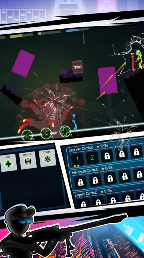 火柴人射击乱斗安卓直装版图2