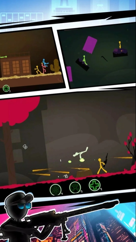 火柴人射击乱斗安卓直装版图3