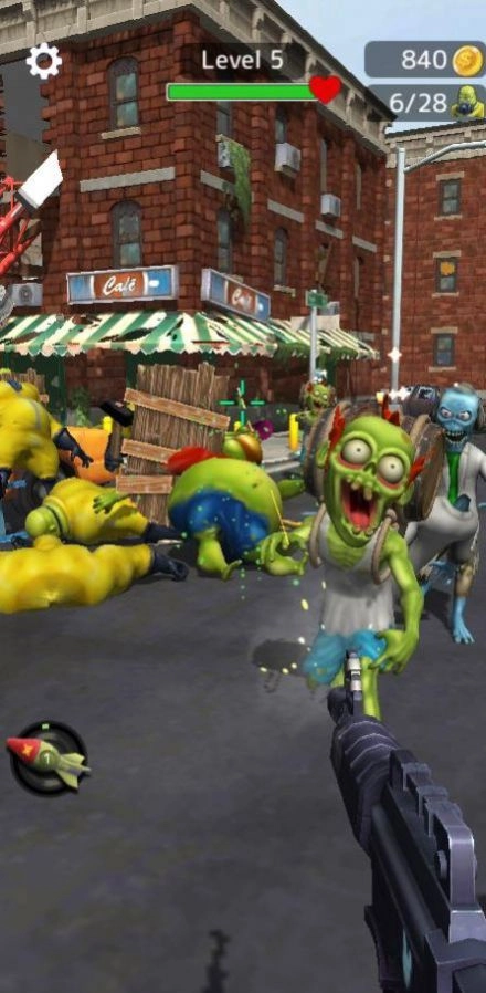 塔式炮手僵尸攻击直装游戏版图2