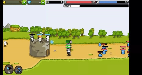 成长城堡游戏绿色版图1