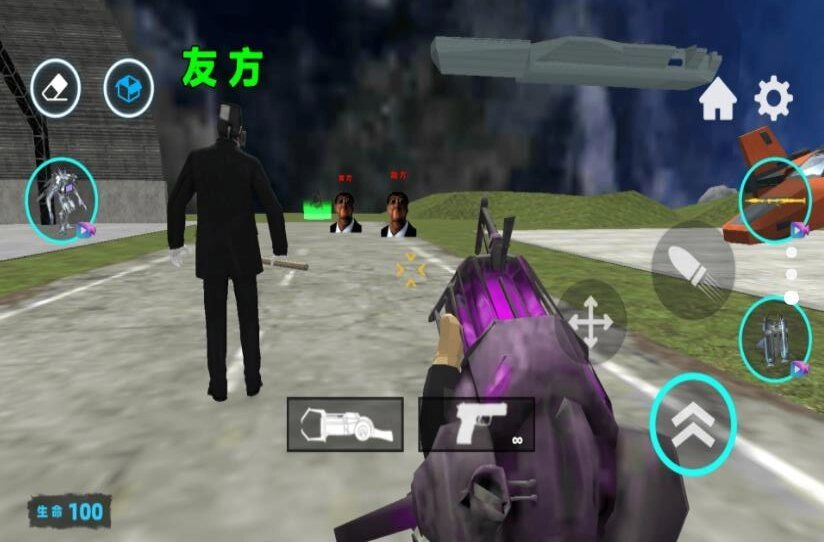 都市监控人英雄手游版图1