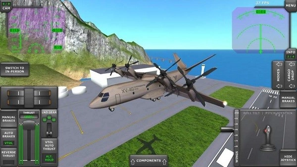 Turboprop Flight Simulator手游无广告版图2
