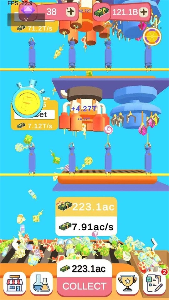 闲置的棒棒糖工厂最新版图2