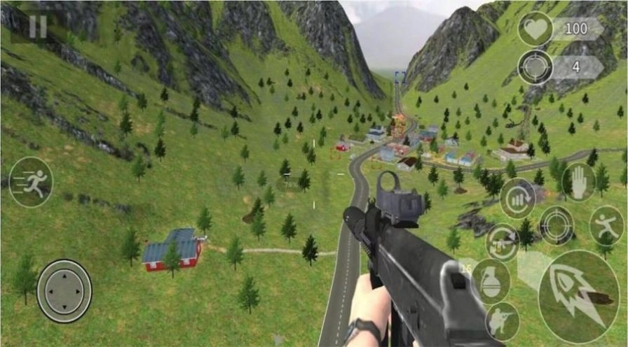 跳伞生存射击游戏完整版图2