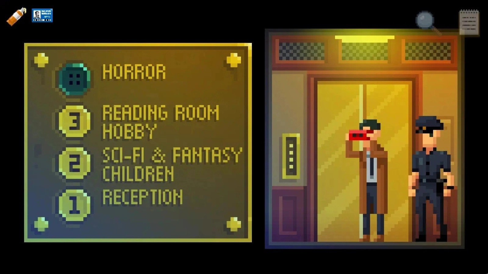 黑暗面侦探游戏绿色版图1