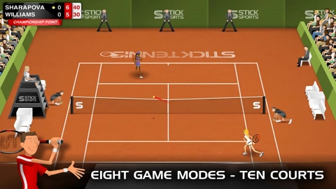 火柴人网球直装版图1