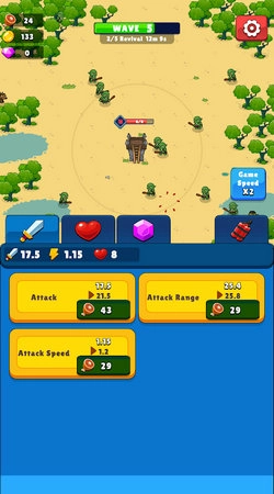 空闲塔冲刺正版图4