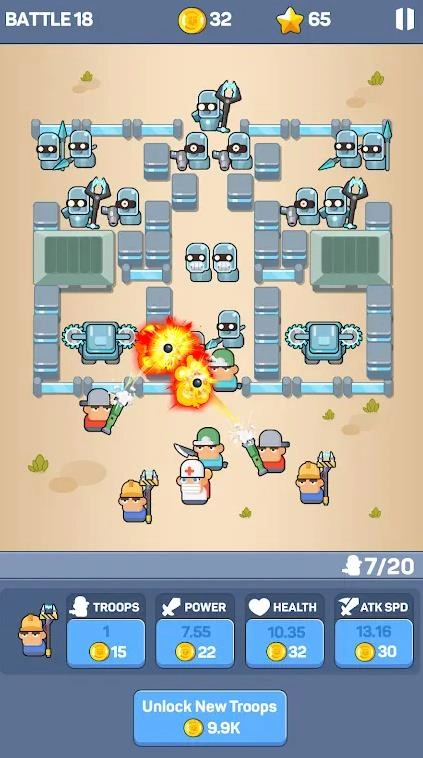 战士防御直装版图3