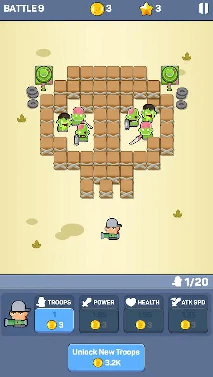 战士防御直装版图2