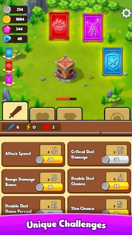 闲置塔防御无广告版图2