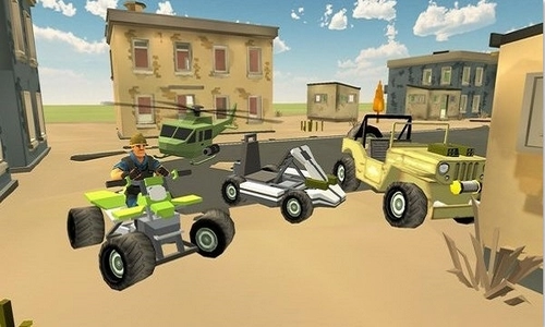 沙盒堡垒大逃杀游戏绿色版图5