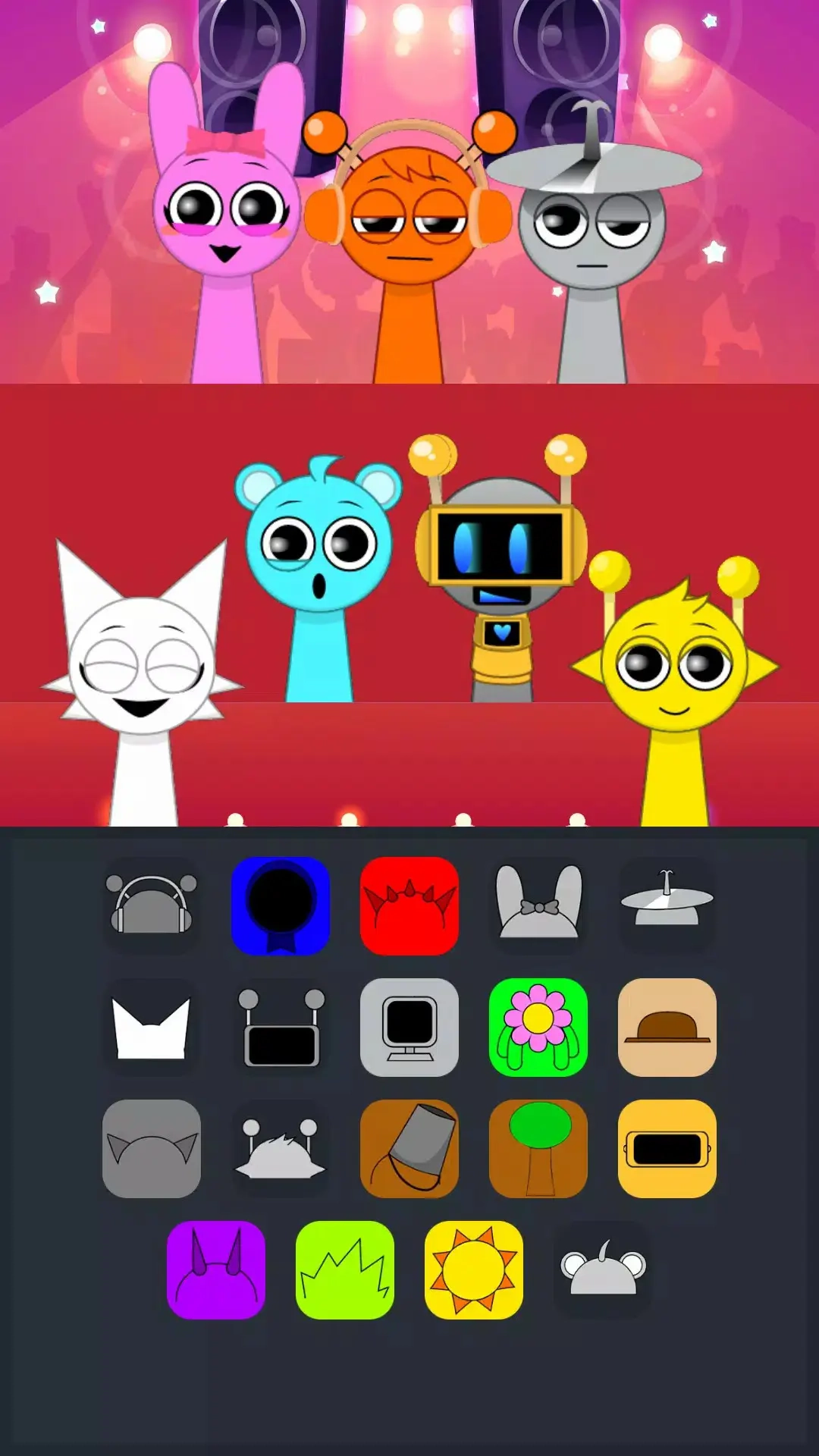 Sprunki恐怖节奏手游免费版图3