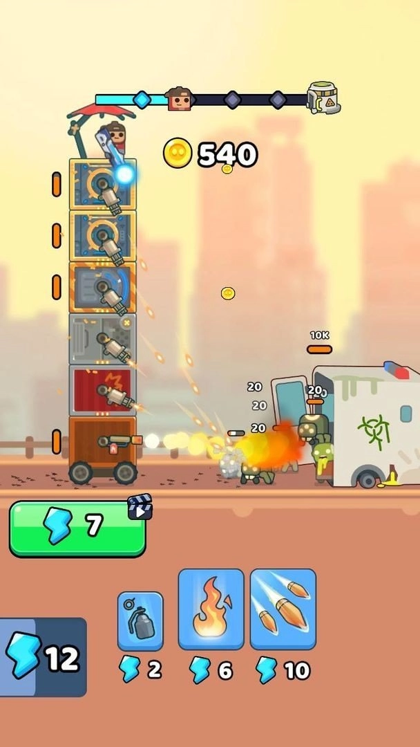 僵尸公路游戏绿色版图2