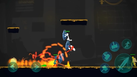 疯狂火柴人战斗通用版图1