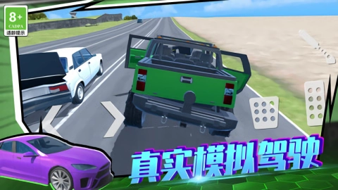 狂野赛车3D游戏正版图1