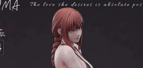 《电锯人》玛奇玛GK雕像登场！泳装造型美背尽显