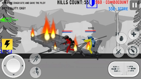 火柴人战争打击通用版图3