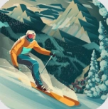 雪山滑雪大冒险2免费版