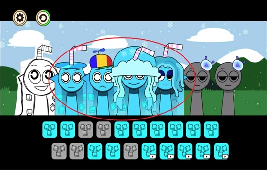 节奏盒子冰块妹妹游戏最新版图3