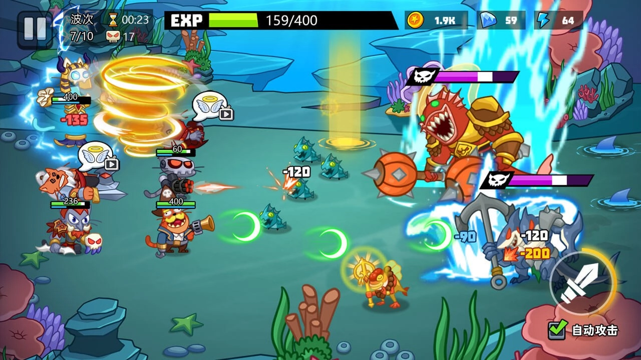 猫咪勇士冒险手机正版图4